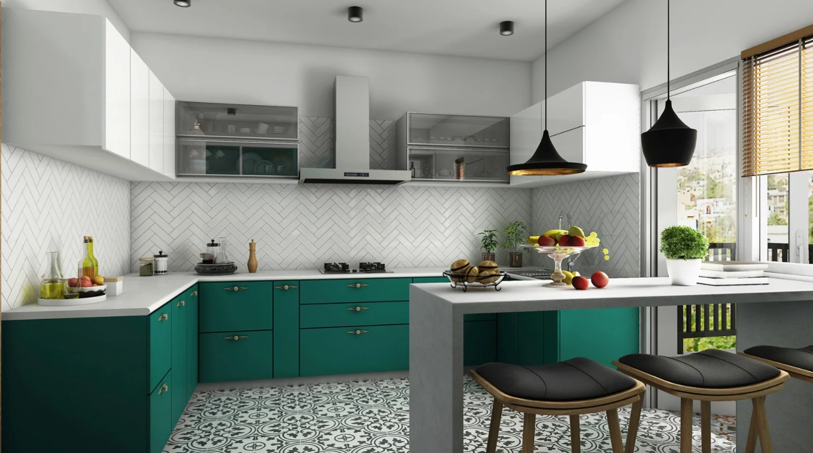Modern kitchen design